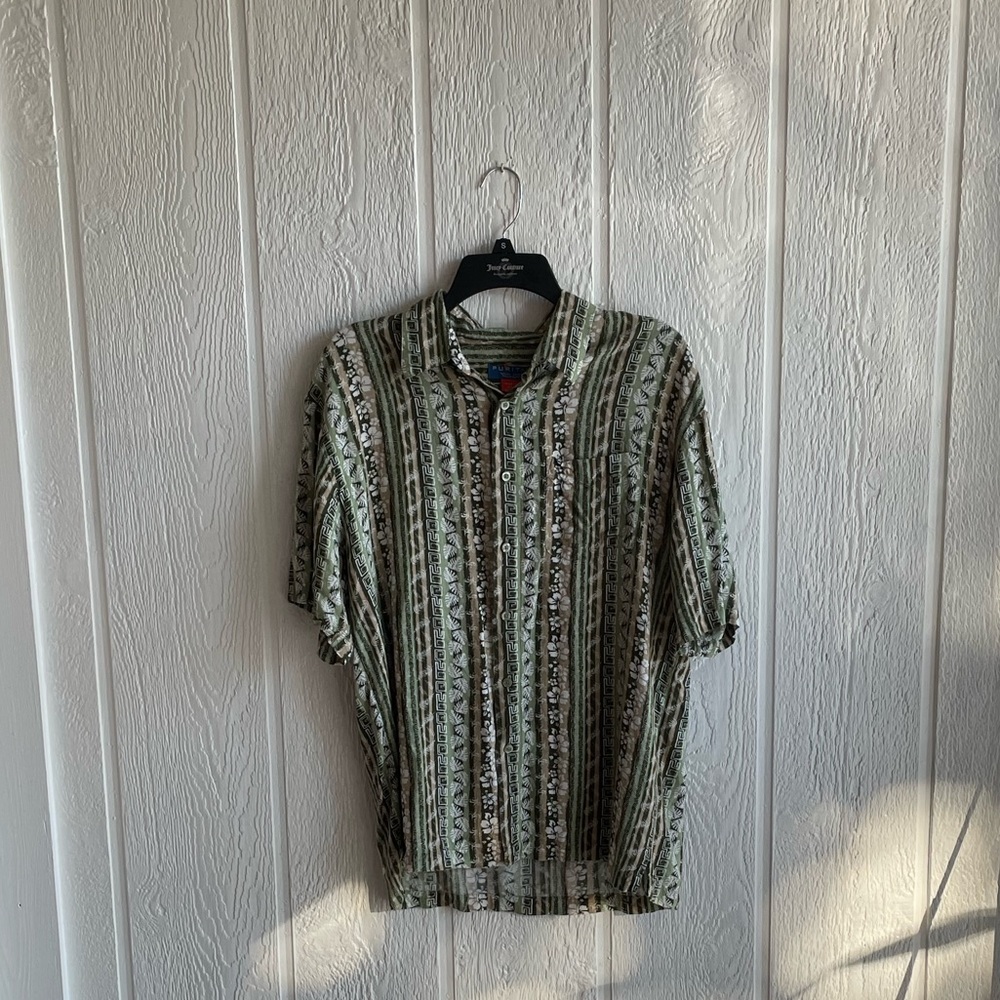 ‼️SOLD‼️PURITAN Men’s Button Up Collar S/S Shirt